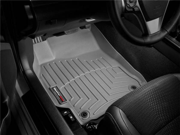 WeatherTech - FloorMat WeatherTech 12+ BMW 3-Series Front and Rear Floorliners - Grey | 46410-1-2 - Image 1