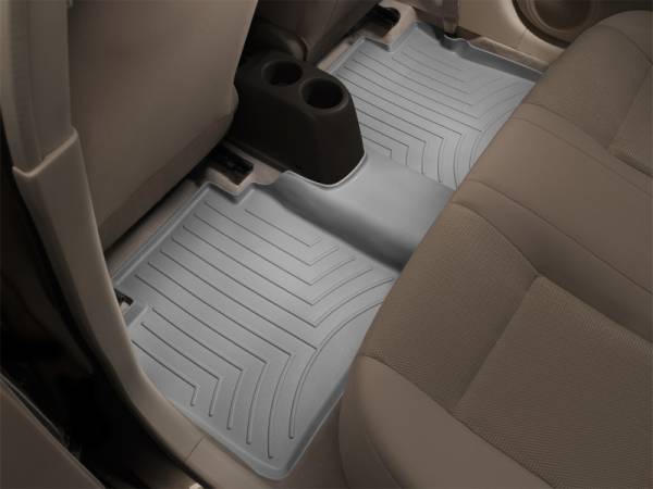 WeatherTech - FloorMat WeatherTech 09-13 Honda Fit Front and Rear Floorliners - Grey | 464671-461812 - Image 1