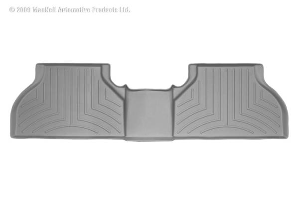 WeatherTech 14-15 Chevy Silverado 1500 Rear FloorLiner - Grey (Fits w/OEM Rear Under Seat Storage) | 465424 - Image 1