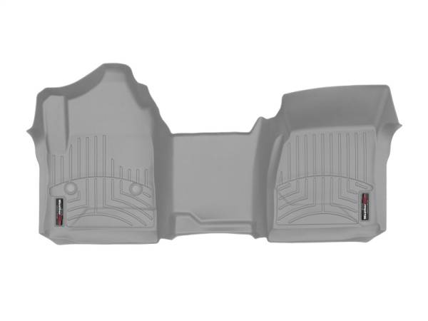 WeatherTech - WeatherTech 14+ Chevrolet Silverado Front Floorliner OTH - Grey | 465451 - Image 1