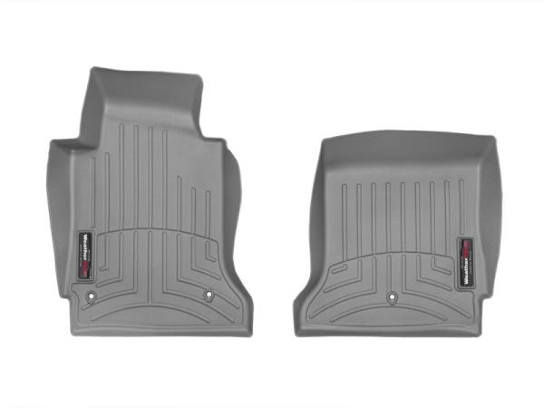 WeatherTech 12-13 Chevrolet Corvette Front FloorLiner - Grey | 465511 - Image 1