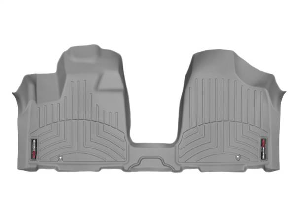 WeatherTech - WeatherTech 11+ Chrysler Town & Country (excl Super Console) Front FloorLiner - Grey | 465621 - Image 1