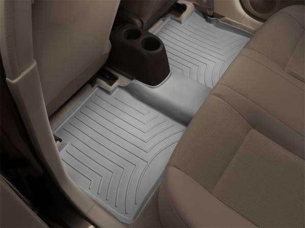 WeatherTech - FloorMat WeatherTech 11+ Cadillac CST/CTS-V Front and Rear Floorliners - Grey | 465921-461492 - Image 1