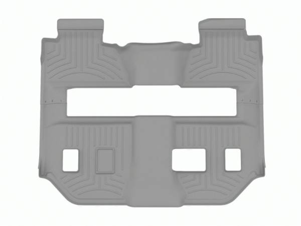 WeatherTech - WeatherTech 15-20 GMC Yukon XL Rear FloorLiner HP - Grey (2pc - 2nd Row Bench & 3rd row) | 466078IM - Image 1