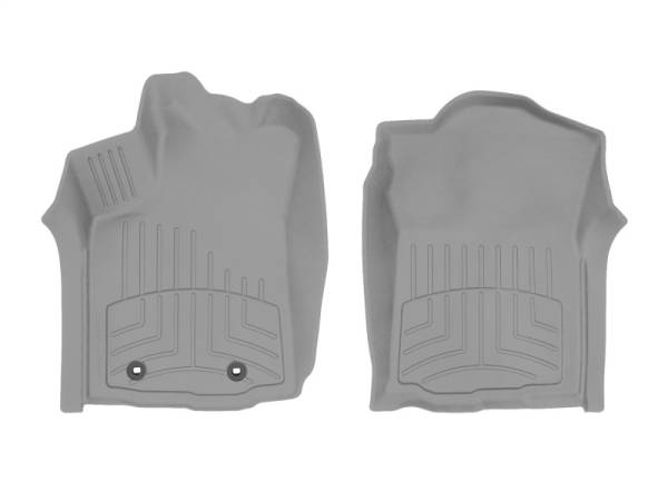 WeatherTech - WeatherTech 16- 17 Toyota Tacoma Front FloorLiner HP - Grey | 468671IM - Image 1