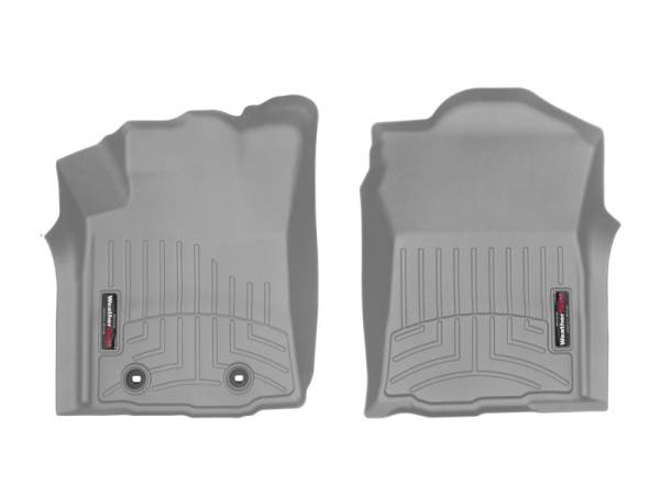 WeatherTech - WeatherTech 2016+ Toyota Tacoma Front FloorLiner - Grey | 468721 - Image 1