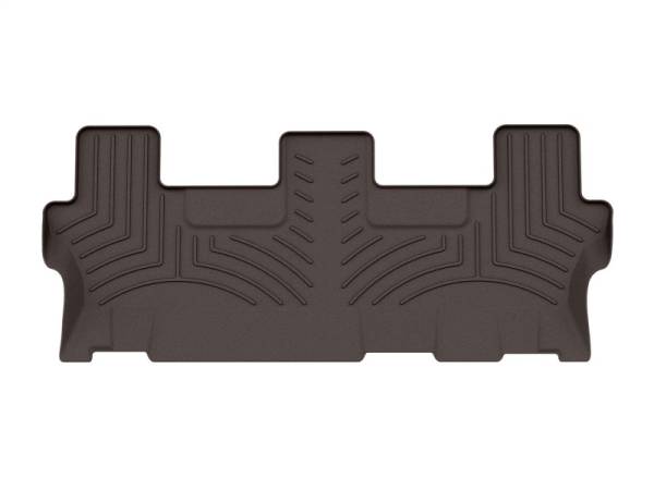 WeatherTech - WeatherTech 2012+ Toyota Sequoia Rear FloorLiner HP - Cocoa (Bench 2nd Row) | 470936IM - Image 1