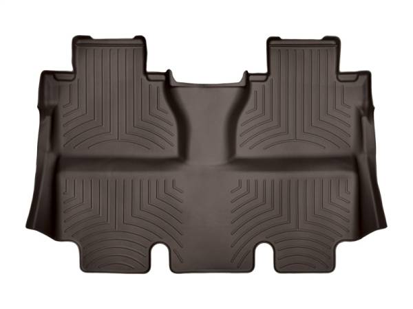 WeatherTech 14-21 Toyota Tundra Rear (Crewmax Only) FloorLiner - Cocoa | 470938 - Image 1