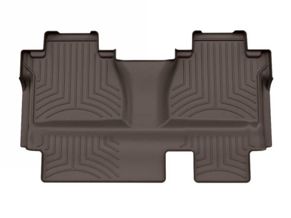 WeatherTech 14-21 Toyota Tundra DC w/Carpeted Floor Rear FloorLiner HP - Cocoa | 470939IM - Image 1