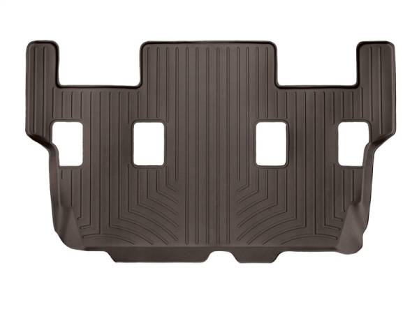 WeatherTech - WeatherTech 2007-2014 Ford Expedition/Navigator Rear FloorLiner - Cocoa | 471076 - Image 1