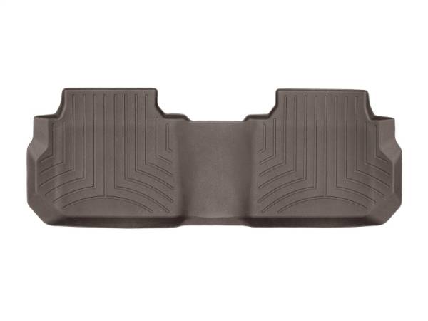 WeatherTech - WeatherTech 2017+ GMC Acadia/Acadia Denali (2nd Row Bench Seats ONLY) Rear FloorLiner - Cocoa | 4710802 - Image 1