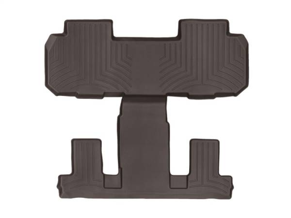 WeatherTech - WeatherTech 2018+ Chevrolet Traverse Rear FloorLiner - Cocoa (2nd Row Bucket Seats) | 4712282 - Image 1