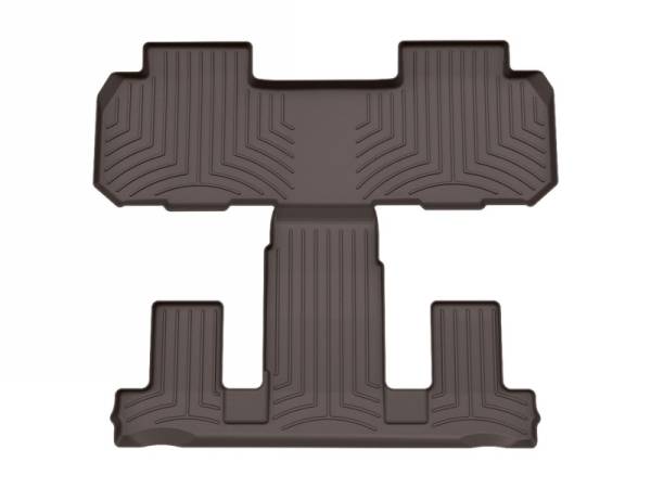 WeatherTech - WeatherTech 18-23 Chevrolet Traverse w/2nd Row Bench or Bucket Rear FloorLiner HP - Cocoa | 4712282IM - Image 1