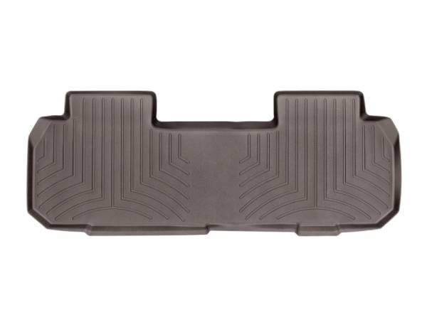 WeatherTech - WeatherTech 2018+ Chevrolet Traverse Rear FloorLiner - Cocoa (Fits w/2nd Row Bench Seats) | 4712283 - Image 1