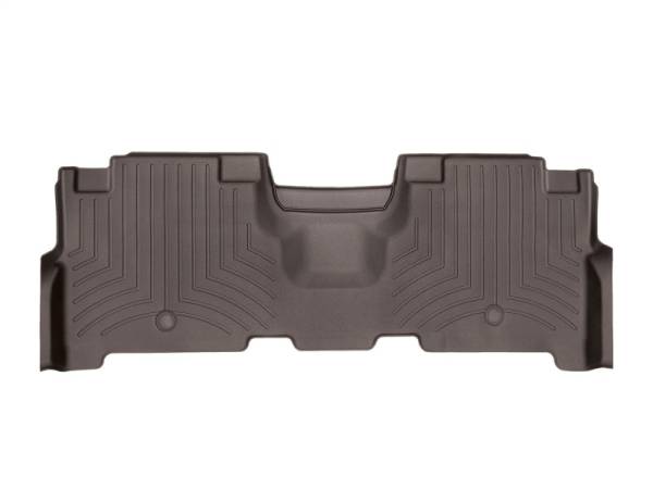 WeatherTech - WeatherTech 2018+ Lincoln Navigator Rear FloorLiner - Cocoa | 4712952 - Image 1