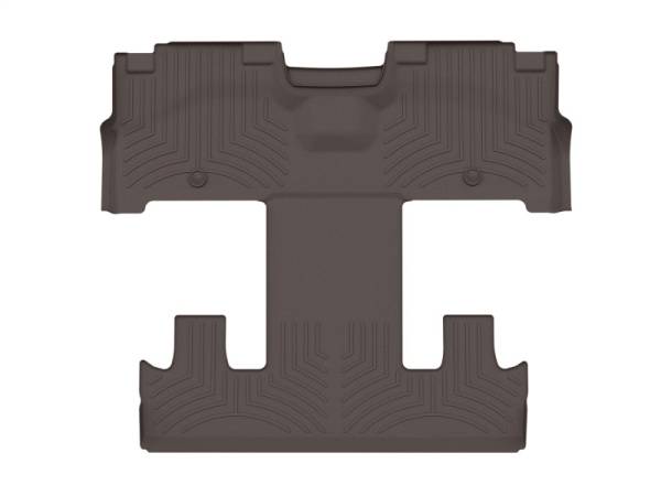 WeatherTech - WeatherTech 2018+ Ford Expedition MAX Rear FloorLiner - Cocoa (Works w/2nd Row Bucket Seats) | 4712955 - Image 1