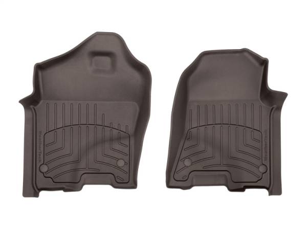WeatherTech - WeatherTech 2019+ RAM Ram 1500 Quad/CC Front FloorLiner HP - Cocoa | 4714281IM - Image 1