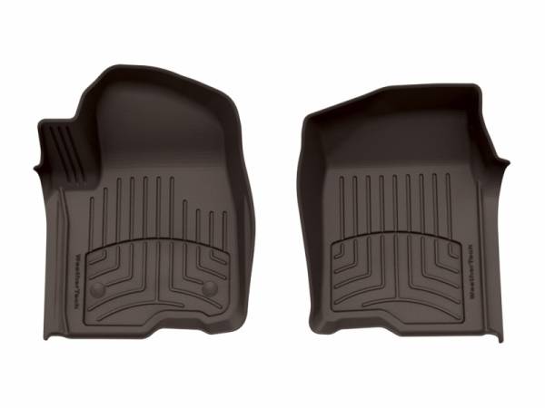 WeatherTech - WeatherTech 2019+ GMC Sierra / Sierra Denali 1500 Front FloorLiner HP - Cocoa | 4714361IM - Image 1