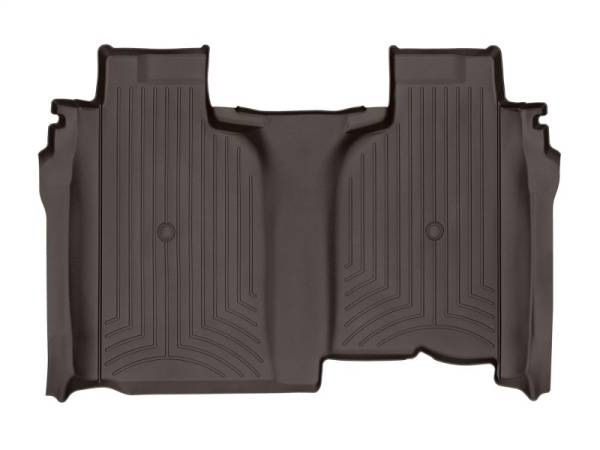 WeatherTech - WeatherTech 2019+ Chevrolet Silverado 1500 Rear FloorLiner - Cocoa | 4714365 - Image 1