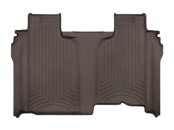 WeatherTech - WeatherTech 2019+ Chevrolet Silverado 1500 Rear FloorLiner HP - Cocoa | 4714365IM - Image 1