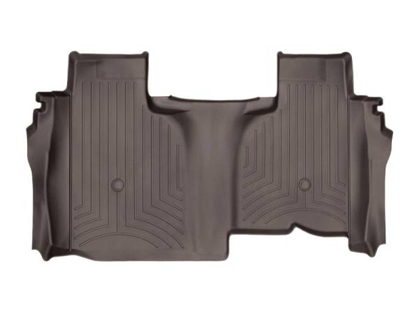 WeatherTech - WeatherTech 2019+ Chevrolet Silverado 1500 Rear FloorLiner - Cocoa | 4714366 - Image 1