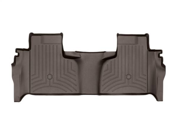 WeatherTech - WeatherTech 2019+ Chevrolet Silverado 1500 Rear FloorLiner - Cocoa | 4714368 - Image 1