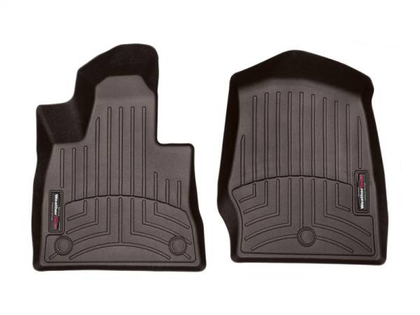 WeatherTech - WeatherTech 2020+ Ford Explorer Front FloorLiner - Cocoa | 4715751 - Image 1