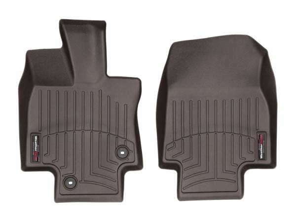 WeatherTech - WeatherTech 2020+ Toyota Highlander Front FloorLiner - Cocoa | 4716091 - Image 1