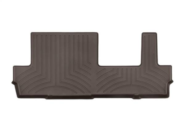 WeatherTech - WeatherTech 2021+ Chevrolet Suburban Rear FloorLiner - Cocoa | 4716326 - Image 1
