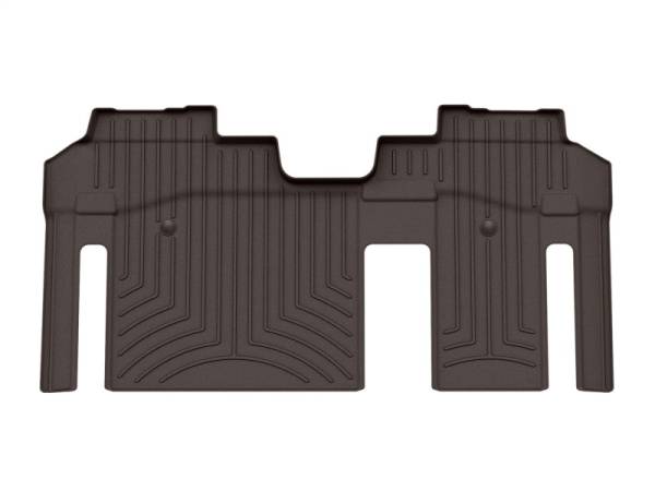 WeatherTech - WeatherTech 2021+ Toyota Sienna Rear (2nd Row) FloorLiner HP - Cocoa (8 Passenger) | 4716413IM - Image 1