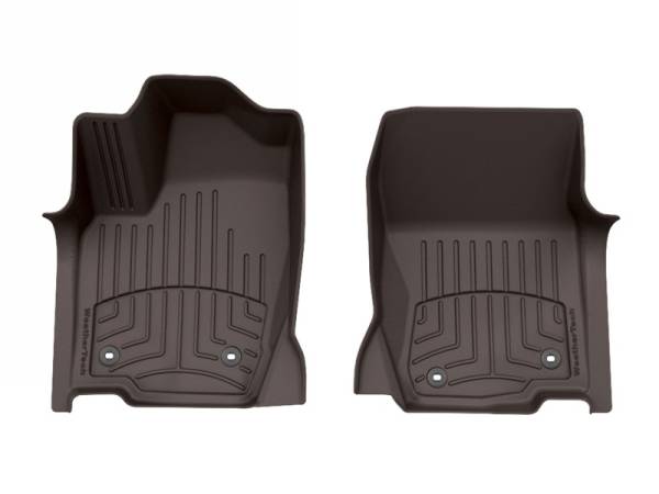 WeatherTech - WeatherTech 2025 Toyota Land Cruiser/2024 Lexus GX Front FloorLiner HP - Cocoa | 4718741IM - Image 1