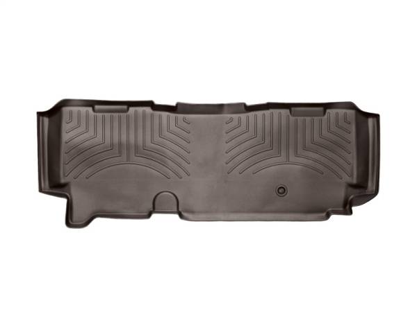 WeatherTech 11-16 Ford F-250/F-350/F-450/F-550 Rear FloorLiner - Cocoa | 473053 - Image 1