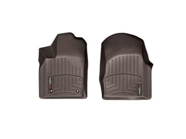 WeatherTech - WeatherTech 2011+ Dodge Durango Front FloorLiners - Cocoa (Fits Vehicle w/No RHS Foot Rest) | 473241 - Image 1