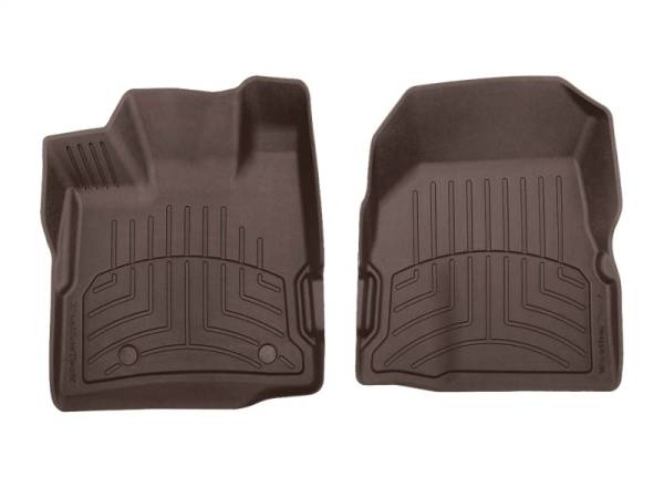 WeatherTech 12-17 Chevrolet Equinox / GMC Terrain (Incl. Denali) Front FloorLiner HP - Cocoa | 473461IM - Image 1