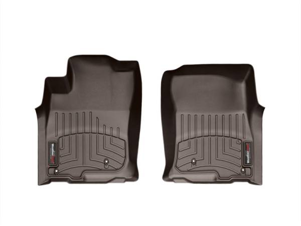 WeatherTech - WeatherTech 11-12 Toyota 4Runner Front FloorLiners - Cocoa | 473611 - Image 1
