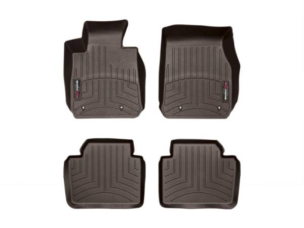 WeatherTech - WeatherTech 2014+ BMW 2-Series Front & Rear FloorLiner - Cocoa | 47410-1-2 - Image 1