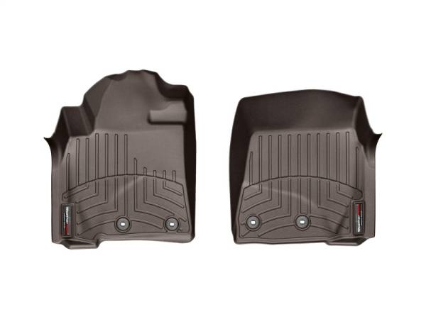 WeatherTech - WeatherTech 2012-2015 Toyota Land Cruiser Front FloorLiner - Cocoa | 474231 - Image 1