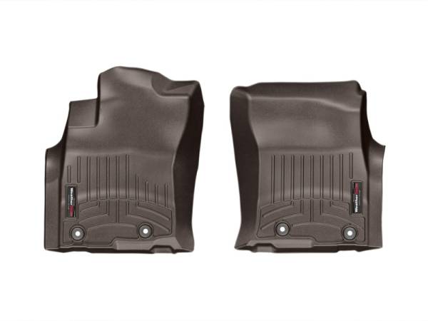 WeatherTech 2013-2014 Toyota 4Runner Front FloorLiner - Cocoa | 474931 - Image 1