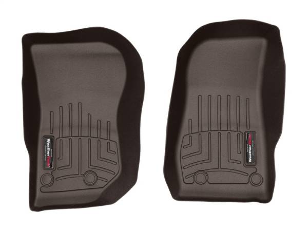 WeatherTech - WeatherTech 14-16 Jeep Wrangler Front FloorLiners - Cocoa | 475731 - Image 1