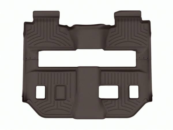 WeatherTech - WeatherTech 15-20 Chevrolet Suburban Rear FloorLiner HP - Cocoa | 476078IM - Image 1