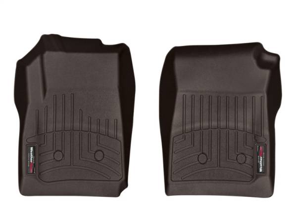 WeatherTech - WeatherTech 2015+ Chevrolet Colorado (Fits Crew Cab) Front FloorLiners - Cocoa | 477511 - Image 1