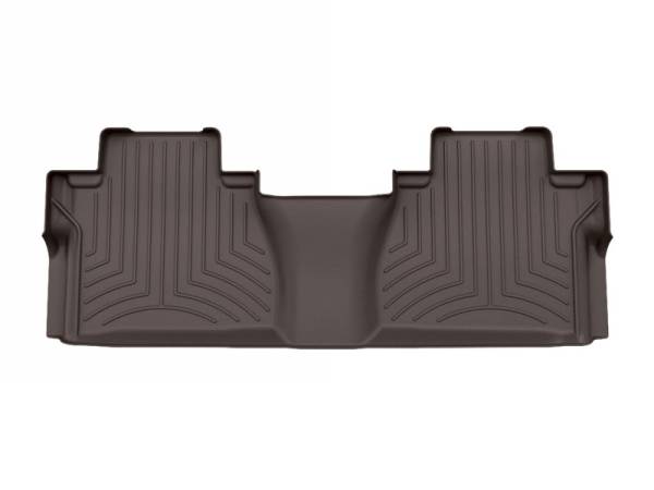 WeatherTech 14-21 Toyota Tundra DC w/Carpeted Floors Rear FloorLiner HP - Cocoa | 477862IM - Image 1