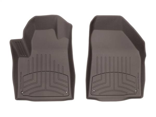 WeatherTech - WeatherTech 2016+ Jeep Cherokee Front FloorLiner HP - Cocoa | 478331IM - Image 1