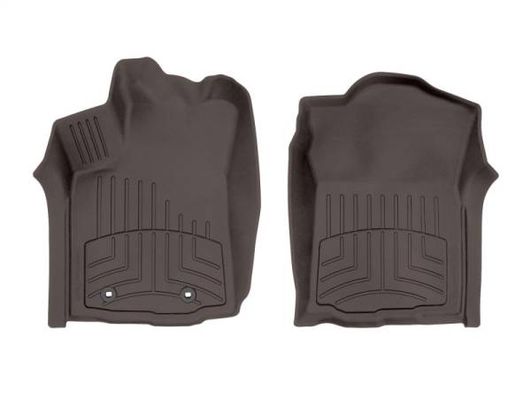 WeatherTech - WeatherTech 2016- 2017 Toyota Tacoma Front FloorLiner HP - Cocoa | 478671IM - Image 1