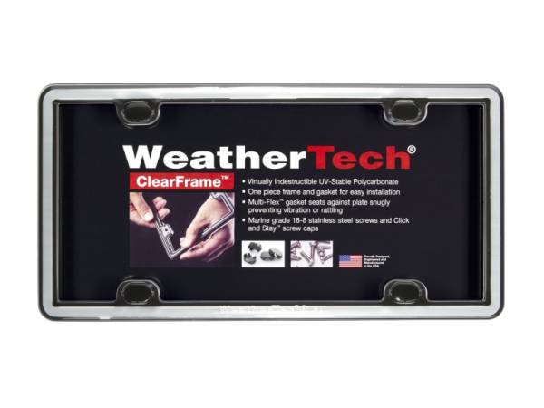 WeatherTech - WeatherTech ClearFrame Kit - Chrome | 63023 - Image 1