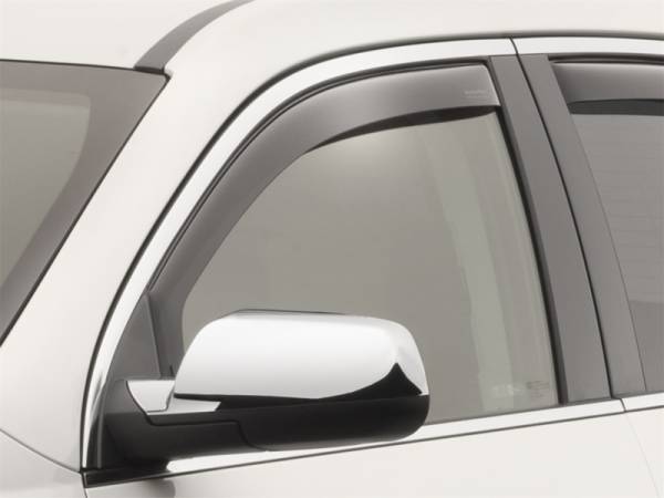 WeatherTech 10-17 Chevrolet Equinox Front Side Window Deflectors - Dark Tint | 80520IM - Image 1