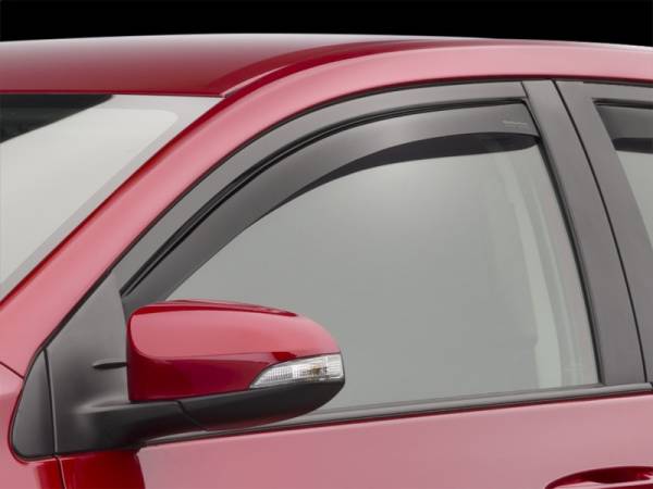 WeatherTech 14-19 Toyota Corolla (Incl. iM) Front Side Window Deflectors - Dark Smoke | 80745IM - Image 1