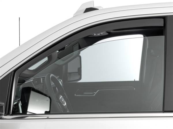 WeatherTech - WeatherTech 20-24 GMC Sierra 2500/3500HD DC/CC Front Side Window Deflectors - Dark Tint | 80977IM - Image 1