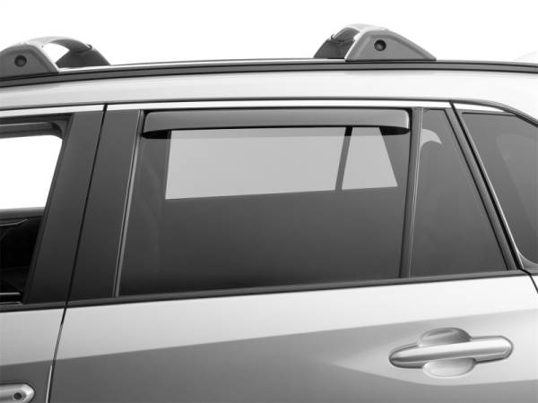 WeatherTech - WeatherTech 19-24 Toyota RAV4 (Incl Hybrid) Rear Side Window Deflectors - Dark Tint | 81924IM - Image 1