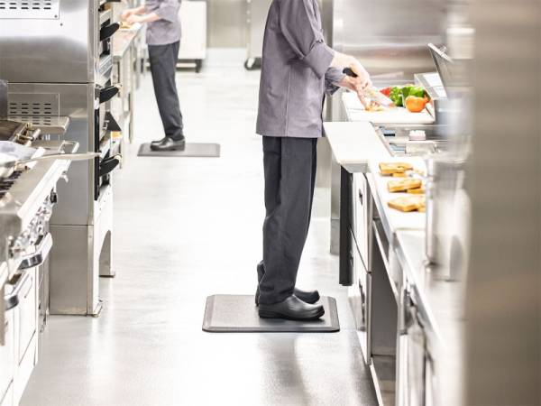 WeatherTech - WeatherTech Universal Woven Design Comfort Mat (Ships in 6pk Box - Minimum Order 6 REQUIRED) - Grey | 81AF23BWG - Image 1